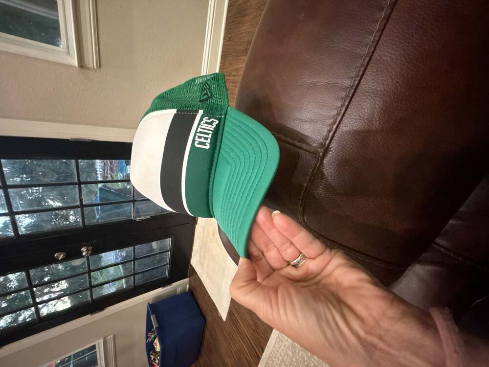New Era Boston Celtics 9FIFTY A-Frame Trucker Snapback Hat